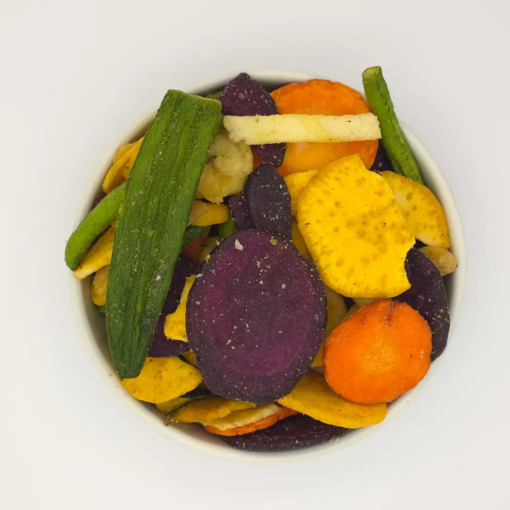 خضروات مجففة فاكيوم